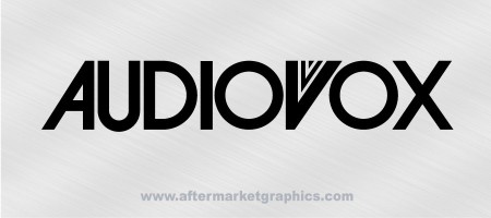 Audiovox Decals - Pair (2 pieces)